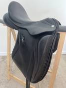 Selle de Dressage Zaldi Sanjorge Plana 17,5 - Cuir