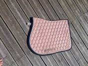 Tapis de selle Decathlon rose