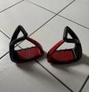 &Eacute;trier Free jump rouge et noir   Taille enfants