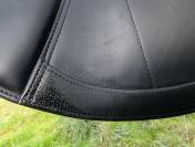 Selle CSO Equipe doubl&eacute; veau noir 17,5