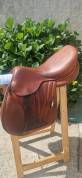 Selle Butet obstacle 17&rdquo; 2023 + Bavette - Etat +++