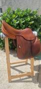 Selle Butet obstacle 17&rdquo; 2023 + Bavette - Etat +++
