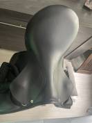 Selle cuir Fouganza 17'5