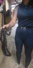 Pantalon &Eacute;quitation Taille Haute Gainant / Full Grip