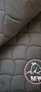 Tapis dressage noir/rouge FM neuf