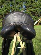 Selle de dressage cuir 17,5 pouces euroriding