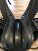 Selle de dressage cuir 17,5 pouces euroriding