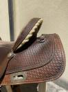 SELLA WESTERN BARREL 15&rdquo; OTTIME CONDIZIONI