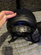 Bombe/casque &eacute;quitation KNGHTSBRIDGE noire Taille S