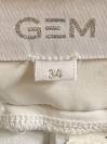PANTALON GEM BLANC