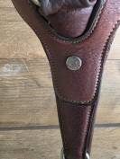 Collier de chasse &eacute;lastique grain&eacute; 3 points Antar&egrave;s 