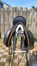 Tk. Custom Saddlery Wolfgang Solo dressuurzadel &ndash; 17,5"