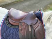 Selle CWD junior 15,5 doublee veau