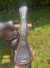 Selle dressage marron prestige, sellerie Fouilloux