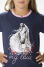 T-shirt manches courtes Horse Spirit - HKM - Confort coton