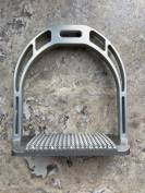 &Eacute;triers MOS &Eacute;quitation aluminium gris