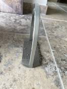&Eacute;triers MOS &Eacute;quitation aluminium gris