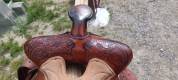 Selle western am&eacute;ricaine cheval