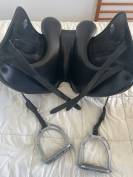 Selle dressage Meyer 17&acute;5 noir