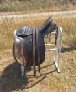 Selle cuir taille cheval de trait 