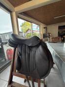 Selle Forestier Boeckelo 17&rdquo; Ch&acirc;taigne &ndash; Cuir Buffle &ndash; 