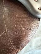 Selle Forestier Boeckelo 17&rdquo; Ch&acirc;taigne &ndash; Cuir Buffle &ndash; 