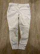 Pantalon blanc et bleu 