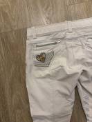 Pantalon blanc et bleu 