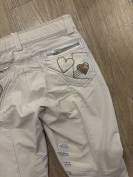 Pantalon blanc et bleu 
