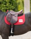 Tapis de selle TOUC TOUC - GEM - Rouge vibrant