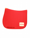 Tapis de selle TOUC TOUC - GEM - Rouge vibrant