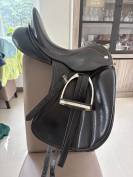 Selle dressage Zaldi SanJorge 17&acute; noire