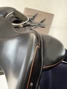 Selle dressage Zaldi SanJorge 17&acute; noire