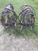 harnais en paire poneys