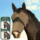 Masque anti-mouches Combat 3 en 1 - KM Elite - Protection optimale