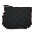 Tapis de selle Noir galon multicolore - JU&PA