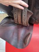 Selle GBS mod&egrave;le CSS 17,5 chocolat