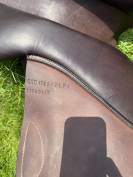 Selle GBS mod&egrave;le CSS 17,5 chocolat