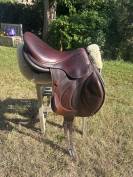 Selle Antar&egrave;s Veau Monoquartier Connexion 17,5 &eacute;quip&eacute;e