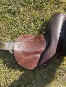 Selle Antar&egrave;s Veau Monoquartier Connexion 17,5 &eacute;quip&eacute;e