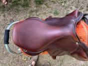 Selle Antares Monoquartier Connexion 17,5 veau Marron