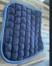 Tapis d&rsquo;&eacute;quitation Harcour bleu marine