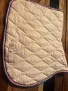 Tapis d&rsquo;&eacute;quitation Fouganza blanc