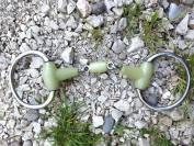 Mors olive flexible double brisure go&ucirc;t pomme