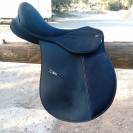 Selle mixte Hispano Hipica taille 17,5. Vendue nue.