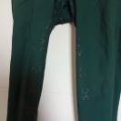 Pantalon d'&eacute;quitation femme vert fonc&eacute; 