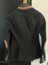 Veste de concours noire et camel
