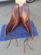 Selle Forestier randonn&eacute;e / Trec taille 17" - bon &eacute;tat 