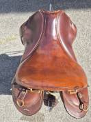 Selle Forestier randonn&eacute;e / Trec taille 17" - bon &eacute;tat 