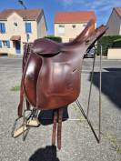 Selle Forestier randonn&eacute;e / Trec taille 17" - bon &eacute;tat 